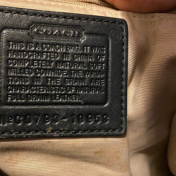 Peeble leather coach bag - Picture 8 of 9